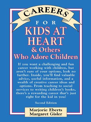 cover image of Careers for Kids at Heart & Others Who Adore Children